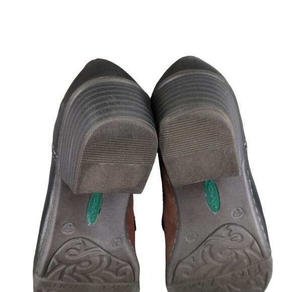 ProReflex Shoes Women 39 Bootie Slip On Leather Comfort Work Walking Fashion Low - Picture 14 of 16